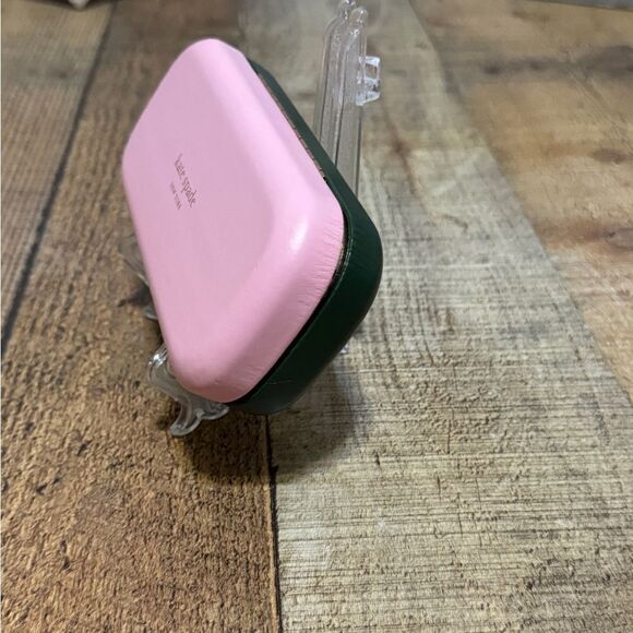 Kate Spade Pink & Green Colorblock Hardcase Eyeglass Sunglass Case. - Picture 3 of 12